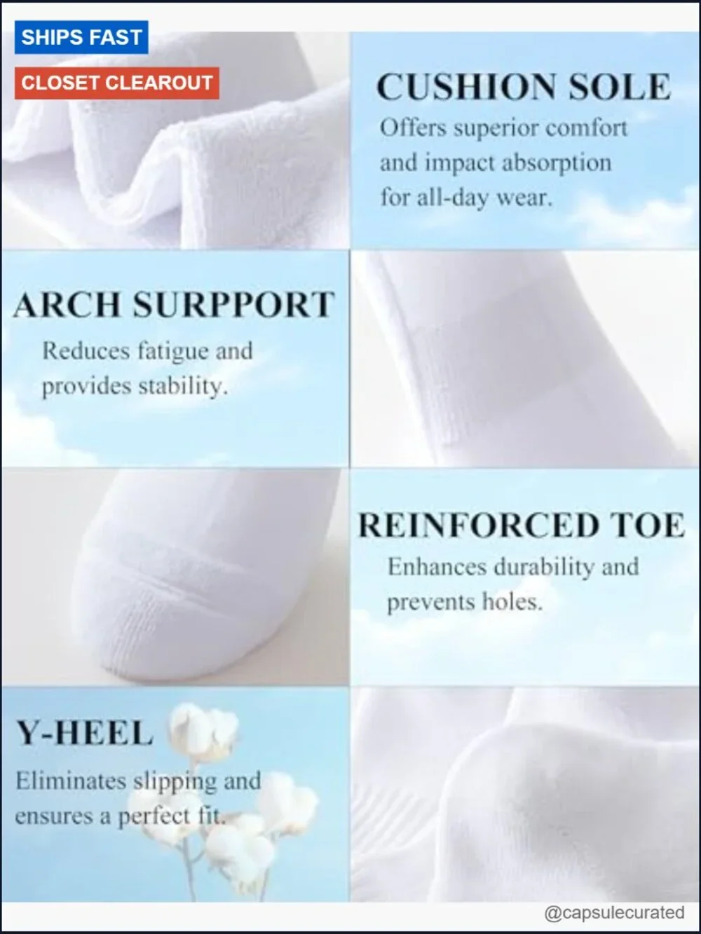 Ruffle Athletic Ankle Socks Cotton Cushioned Running Tennis Cycling Frilly Crew